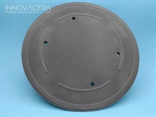 Hot pressed aluminum nitride ceramics for magnetic resonance imaging equipment