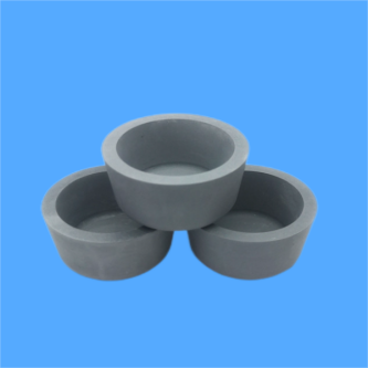 Conductive boron nitride crucibles