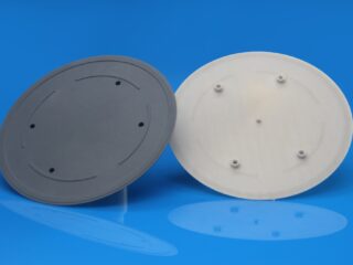 What role does ceramics play in the semiconductor industry?