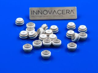 Metallized ceramic bushings and Ceramic to Metal Assemblies