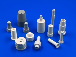 Boron nitride nozzles
