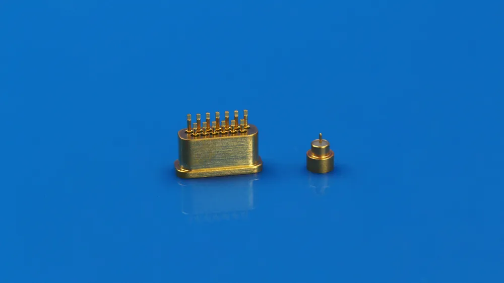 Micro Rectangular Connector Contact Arrangements