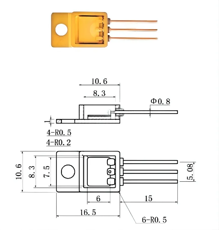 TO-254 ceramic packages