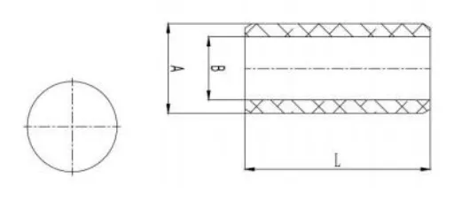 Round tube Ceramic Fuse Holder