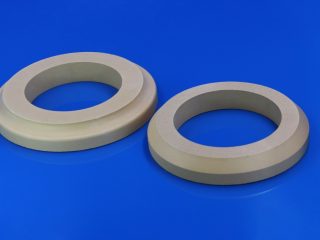Converter Slag-Blocking Slide Plate Inlay - Zirconia Ring