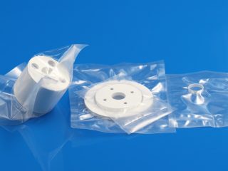 Hexagonal boron nitride plasma chamber for Hall thrusters