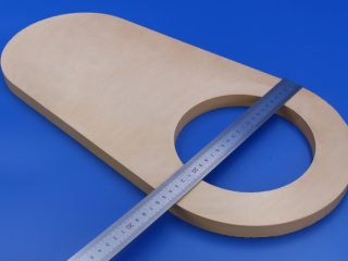 Ladle skateboard inlay-Zirconia plate