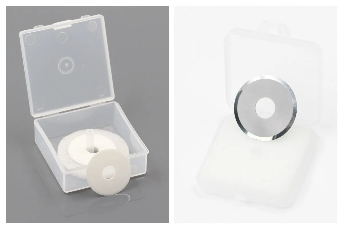 Tungsten carbide blades vs. ceramic blades