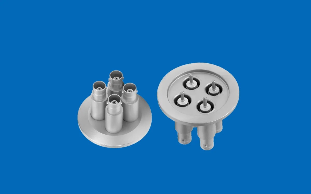 BNC Connector KF40 Vacuum Electrical Feedthrough