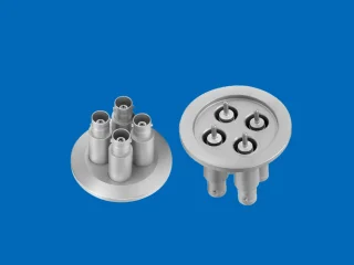 BNC Connector KF40 Vacuum Electrical Feedthrough