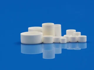 Cylindrical Alumina (Al2O3) Ceramic Crucible