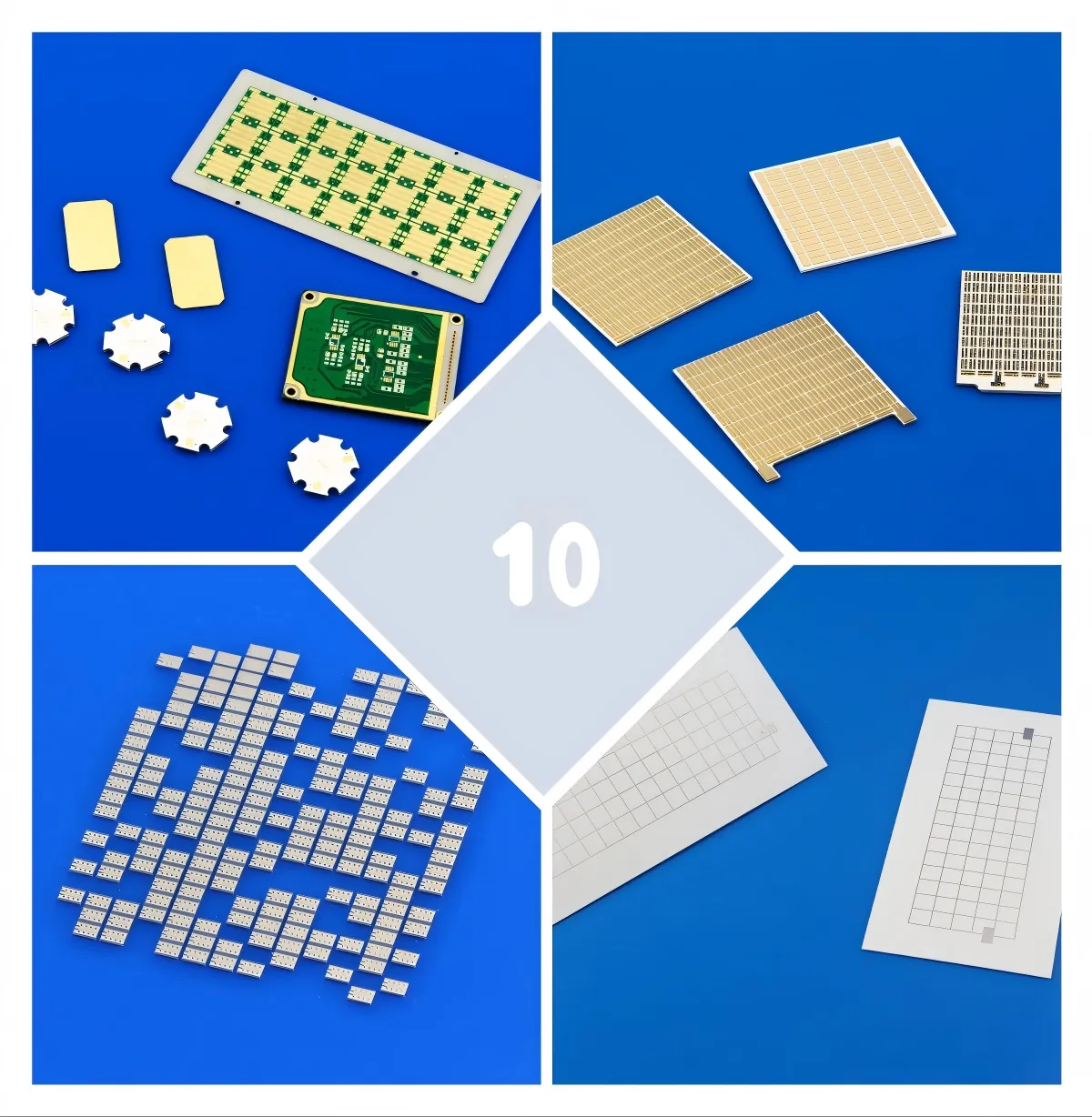 Innovacera Metallized Alumina Ceramic Substrate