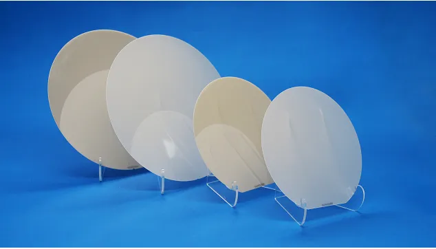 Aluminum nitride wafers for semiconductors