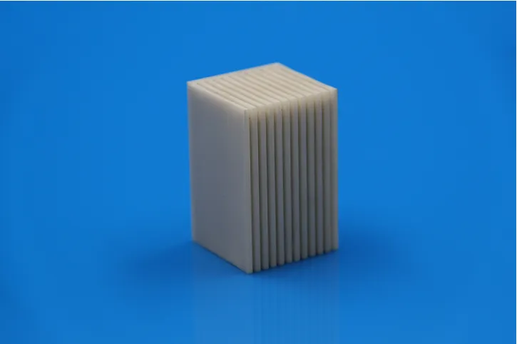 aluminum nitride precision machined ceramic parts used in the heat dissipation module of the power device