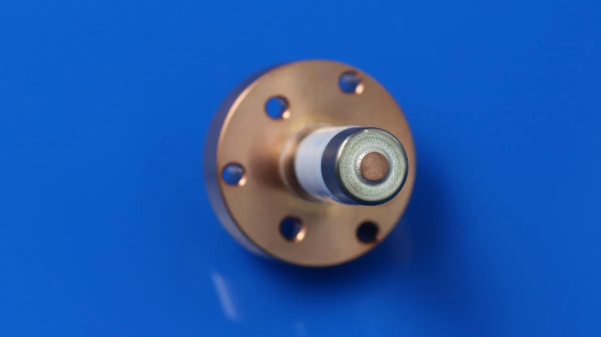 Ceramic-to-Metal Brazed Optical Fiber Feedthroughs