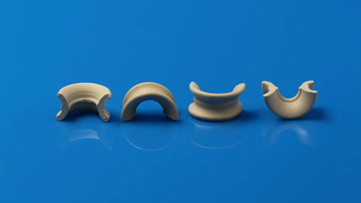 Ceramic Intalox Saddle Rings Ceramic Intalox Saddle Rings