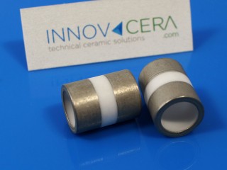 Metallized Ceramic Tube|A metallized ceramic tube is a type of component commonly used in electronics and engineering applications. It consists of a ceramic tube with a metallic coating or metallization on its surface.The pr…