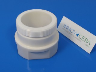 Zirconia Ceramic Screw Tube|Zirconia ceramic screw tube is a specialized component made from zirconia ceramic material that is shaped like a screw or tube. It can withstand extreme temperatures, making it suitable for applications where other materials might deform or fail. Zirconia is highly resistant to chemical corrosion and can be used in harsh environments. Common applications for