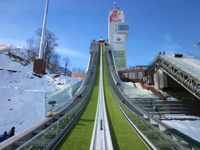 Technical Ceramics for the Olympic Ski Jumping Hills in Sochi -CeramTec