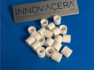 99% Alumina Ceramic Bushing|A 99% alumina ceramic bushing is a specialized ceramic component with an alumina content of around 99%. These bushings are prized for their exceptional hardness, wear resistance, and resistance to hig…