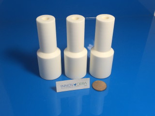 99 Alumina Ceramic Nozzles For Mechanical Machine|99% alumina ceramic nozzles are precision-engineered components made from high-purity alumina (aluminum oxide) and are commonly used in mechanical machines and industrial applications where abrasion r…