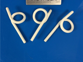 99 Alumina Ceramic Polishing Pigtail Guides|99% alumina ceramic polishing pigtail guides are specialized components used in the textile industry to guide and control the movement of yarns, fibers, and threads during various textile manufacturin…