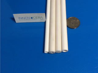 Alumina Ceramic Insulator Tube|An alumina ceramic insulator tube is a cylindrical component made from alumina ceramic material that serves as an electrical insulator and protective sheath in various industrial and electrical applic…