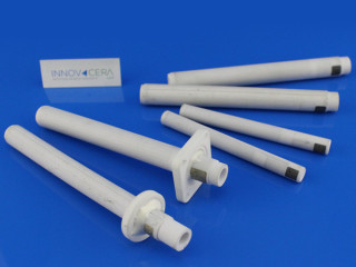 Alumina Ceramic Tubes Heater|Alumina ceramic tubes are commonly used in various industrial applications, including as heaters or heating elements. Alumina, also known as aluminum oxide (Al2O3), is a ceramic material with high thermal conductivity, electrical insulation properties, and excellent resistance to high temperatures and corrosion. These properties make it suitable for applications where a robust and reliable heating