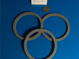 Alumina Porous Ceramic Rings|Alumina porous ceramic rings are specialized components made from alumina ceramic material with a porous structure in a ring-like shape.Porous alumina ceramic rings are characterized by their network …