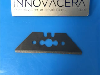 Black Correct Grinding Zirconia Ceramic Blade For Utility Cutter|Black Correct Grinding Zirconia Ceramic Blade For Utility Cutter