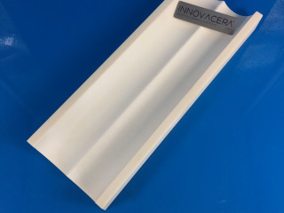 Boron Nitride Ceramic Radius Plates Sheet|Boron nitride ceramic radius plates and sheets are specialized components used in various industrial applications where high-temperature resistance, electrical insulation, and lubricity are required. Boron nitride is a synthetic ceramic material that is highly resistant to heat, chemically inert, and an excellent electrical insulator. It exists in various forms, including hexagonal (h-BN) and cubic (c-BN).