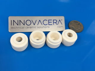 Customized Small Size 99% Alumina Ceramic Bushing|A small size 99% alumina ceramic bushing refers to a bushing made from alumina ceramic material with a high alumina content of approximately 99%. Alumina ceramics are extremely hard and have excellent…
