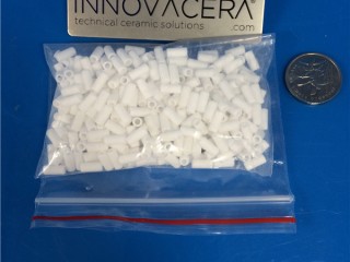 OD3X6.8MM Alumina Ceramic Fuse Tubes|Alumina ceramic fuse tubes are cylindrical components made from alumina ceramic material and are commonly used in electrical and electronic applications as fuse holders or insulating components for fu…