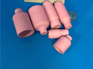 Pink Alumina Ceramic Nozzles For Welding|Key features and uses of pink alumina ceramic nozzles for welding include:1. Wear Resistance: These nozzles exhibit good wear resistance, ensuring their longevity and durability in the harsh welding e…