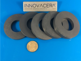Silicon Nitride Ceramic Washer Spacer|A silicon nitride ceramic washer spacer is a specialized component made from silicon nitride ceramic material. It is chemically inert and resistant to corrosion by most chemicals, which makes it suitable for use in chemically aggressive environments. Applications: 1. Heat Exchangers: Silicon nitride ceramic washer spacers are utilized in heat exchangers where resistance to thermal