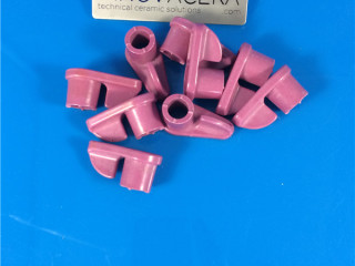 Stackable Quick Red Alumina Thread Ceramic Yarn Guides|Alumina:   – Alumina is a ceramic material known for its hardness, wear resistance, and other favorable properties.Ceramic Yarn Guides:   – Yarn guides are components used in textile machi…