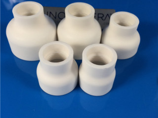 Wear-Resistant Alumina Ceramic Nozzles|Wear-resistant alumina ceramic nozzles are specialized nozzles used in various industrial applications for their exceptional wear resistance properties. These nozzles are typically made from alumina ceramic, a high-purity, high-density material that offers several advantages: 1. Corrosion Resistance: Alumina ceramic is highly resistant to chemical corrosion, ensuring that these nozzles can withstand exposure to corrosive substances
