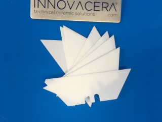 Zirconia Blade Ceramic Supplier|A zirconia blade, also known as a ceramic blade, is a cutting tool made from zirconia ceramics. It is often used in various industrial and cutting applications where traditional steel blades may not b…