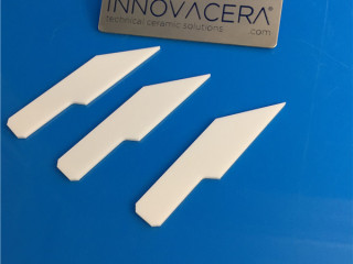 Zirconia Ceramic Cutter Blades|Zirconia ceramic cutter blades are cutting tools crafted from zirconium dioxide (ZrO2), a remarkably hard and wear-resistant ceramic material. These blades are employed for cutting a wide range of materials, including paper, plastic, textiles, rubber, and even certain metals. Their exceptional hardness ensures longevity and durability, making them ideal for applications where standard steel blades