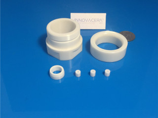 Zirconia Ceramic Ring Bushing For Ink Cup|A zirconia ceramic ring bushing for an ink cup is a component used in various printing processes, particularly in pad printing. In pad printing, an ink cup containing ink is used to transfer the ink o…