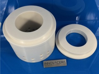 Zirconia Ceramic  Seat Seal Bushing|A zirconia ceramic seat seal bushing refers to a component used in industrial applications, particularly in valves and sealing systems, where a combination of wear resistance, hardness, and corrosion …