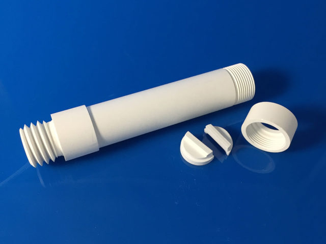 熔融纺丝用氮化硼坩埚（带适配器）