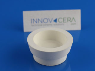 Boron Nitride (BN) crucible hearth liner|A Boron Nitride (BN) crucible hearth liner is a type of insert used in a crucible, which is a container that holds a material being heated to a high temperature. The liner is made of boron nitride (BN…