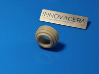 Aluminium Nitride Ceramic Rings|Aluminum nitride (AlN) ceramic rings are specialized components made from aluminum nitride, a synthetic ceramic material known for its excellent thermal and electrical properties. These rings find app…