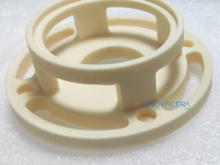 What are the defects on the surface of alumina ceramics?