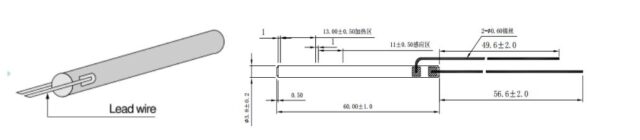 陶瓷发热芯结构图