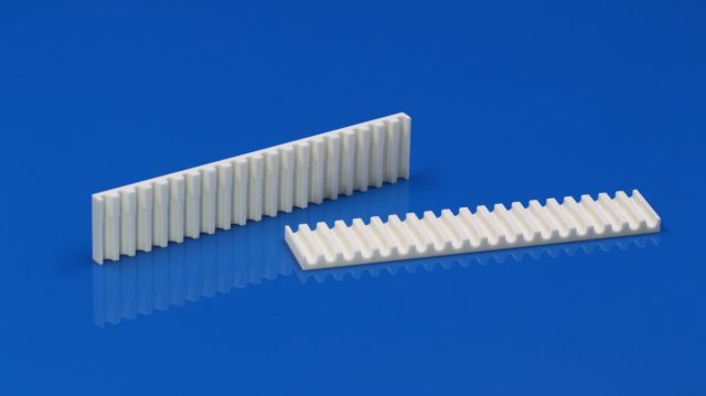 Custom ceramic setters for sintering of Metal Injection Molded MIM parts