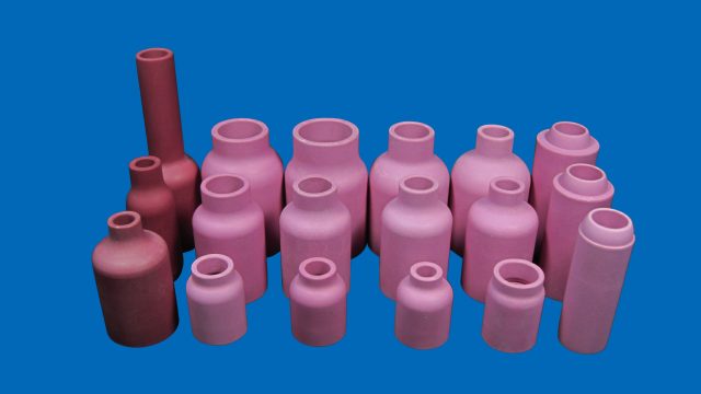 TIG Welding Ceramic Nozzle – Alumina (Al₂O₃) | High Temperature & Arc Resistant