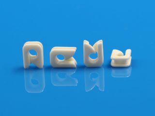Alumina Ceramic guides for fiber spinning
