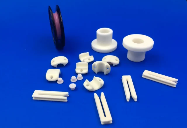 Ceramic Yarn Guide Needle with Metal Hook